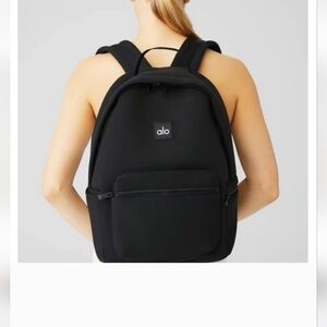 ALO STOW BACKPACK BLACK/SILVER
